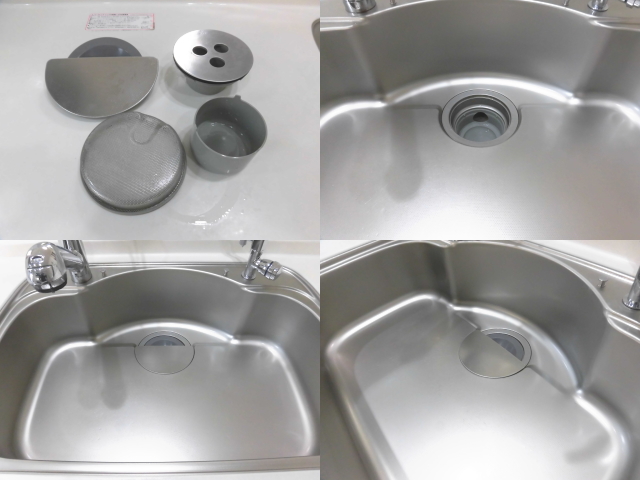 キッチンシンクの研磨