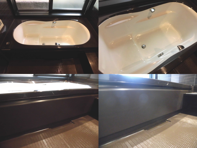 浴槽のクリーニング後