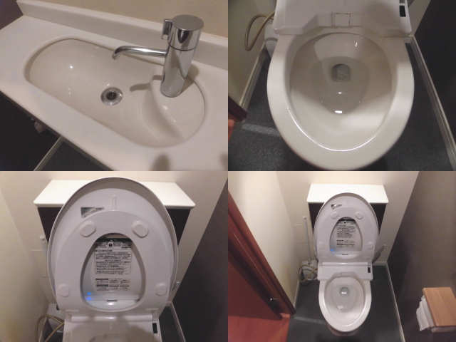 トイレのクリーニング