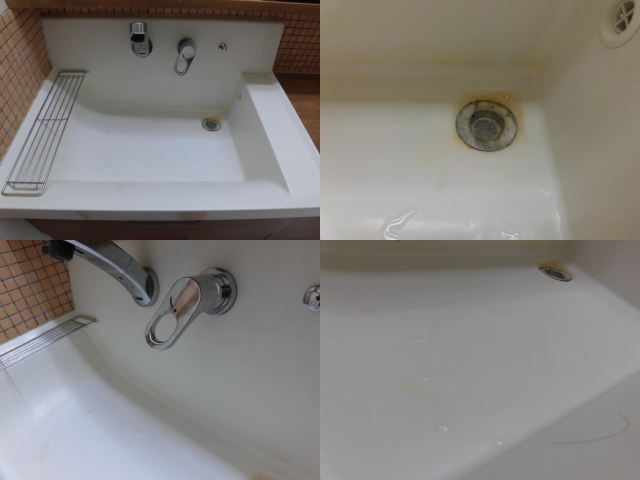 洗面台のクリーニング福岡市
