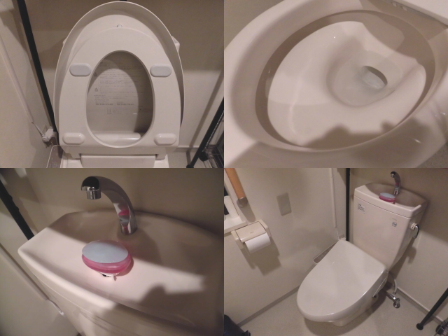 トイレのクリーニング