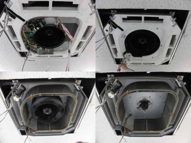 業務用エアコン分解クリーニング